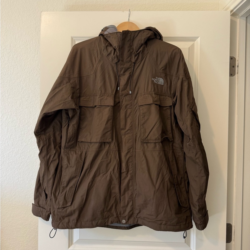 The North Face HyVent Multi-pocket Brown Jacket